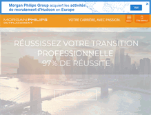 Tablet Screenshot of morganphilipsoutplacement.com